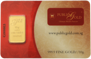 gold bar LBMA 10 gram